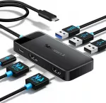 USB &scaron;akotuvas Lemorele, 6 lizdai