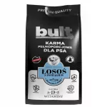 Sausas &scaron;unų maistas su la&scaron;i&scaron;a ir upėtakiu BULT, 3 kg