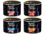 &Scaron;lapi kačių ėdalas DOLINA NOTECI PREMIUM, įvairūs skoniai, 12 x 185 g