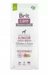 Sausas pa&scaron;aras BRIT Sustainable Junior L su vi&scaron;tiena ir vabzdžiais, 12 kg