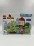 LEGO DUPLO Peppa Pig 10431 sodo ir medžio namelio kaladėlių rinkinys