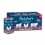 &Scaron;unų ėdalas Butcher's Original Recipe su drebučiais, 6 x 400 g