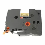 Etiketės juostelė BROTHER TZE-B31, 12 mm, oranžinė, juodas spausdinimas, suderinama
