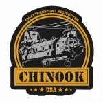 Lipdukas CH-47 Chinook JAV sraigtasparnis