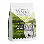 &Scaron;unų pa&scaron;aras Wolf of Wilderness su ėriena, pusiau drėgnas, 1 kg