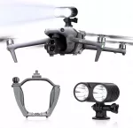 Naktiniai žibintai su 1/4 sriegio laikikliu DJI Air 3/3S