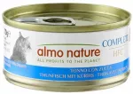 &Scaron;lapias kačių maistas Almo Nature HFC Complete su tunu ir moliūgu, 70 g konservas