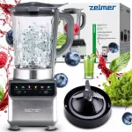 Trintuvė ZELMER, stiklinė, 1200W, tinka smulkinimui ir glajui