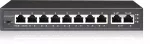 Tinklo jungiklis EasyCam, 8 PoE+ prievadai, 2 uplink prievadai, 96W