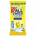 Drėgnos servetėlės G&G Lemon, 80 vnt.