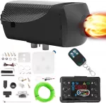 Dyzelinis oro &scaron;ildytuvas su LCD ekranu, 12V, 8 kW