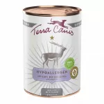 &Scaron;unų konservai Terra Canis Hypoallergenic su antilopiena, 400 g
