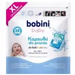 Skalbimo kapsulės kūdikių drabužiams Bobini, 38 vnt., XL pakuotė