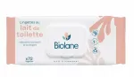 Drėgnos servetėlės BIOLANE 1H72, 72 vnt.