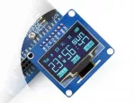 OLED ekranas 1,3" mėlynas 128x64 SPI I2C SH1106