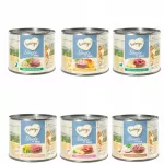 Drėgnas kačių maistas Feringa Single Meat, įvairių skonių, 6 x 200 g