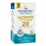Maisto papildas Nordic Naturals Ultimate Omega 2X, omega-3 EPA ir DHA, 60 kapsulių