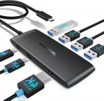 USB &scaron;akotuvas Lemorele, 8 jungtys
