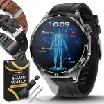 I&scaron;manusis laikrodis vyrams CardioWatch, EKG, &scaron;irdies ritmas, kraujospūdis, gliukozė, sporto funkcijos
