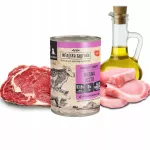 &Scaron;unų konservai WIEJSKA ZAGRODA Meat Feast, 400 g, &scaron;uniukams
