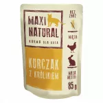 &Scaron;lapias kačių maistas Maxi Natural su vi&scaron;tiena, 85 g