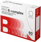 Maisto papildas RING B-Complex, 60 tablečių