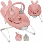 Vibro kėdutė su melodijomis MoMi GLOSSY, rožinė