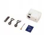 Ne&scaron;iojamas 5G WiFi Bluetooth 1080P 4K projektorius su trikojumi