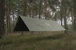 Brezentas TigerWood T2, 3&times;4 m, alyvuogių/juoda