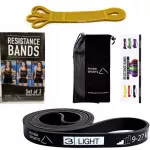 Atsparumo gumų rinkinys Ryher Sport, 3 vnt., 2&ndash;27 kg, tinka CrossFit ir fitnesui
