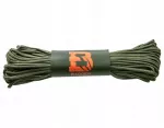 Para&scaron;iutinis virvė Badger Outdoor 550, 30 m, alyvuogių spalvos