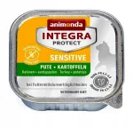 &Scaron;lapias kačių pa&scaron;aras Animonda Integra Sensitive su kalakutiena ir bulvėmis, 100 g