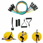 Auk&scaron;tos kokybės 5 pasiprie&scaron;inimo juostų rinkinys, 15&ndash;35 lbs