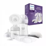 Rankinis pieno nutraukiklis Philips Avent su 125 ml ir 260 ml buteliukais