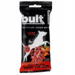 &Scaron;unų užkandžiai BULT Tasty Stripes su jautiena, 6 vnt.