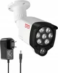 Infraraudonųjų spindulių LED lempa TONTON, 8 LED, 850nm, 30 m, atspari vandeniui