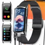 I&scaron;manusis laikrodis su AMOLED ekranu TALK PRO, juodas, moterims