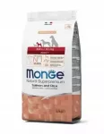 Sausas pa&scaron;aras mažų veislių &scaron;unims MONGE Speciality Line su la&scaron;i&scaron;a ir ryžiais, 2,5 kg