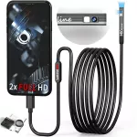 Endoskopinė inspekcinė kamera DUO 2M 7LED 2xFHD WiFi iPhone