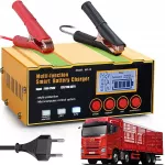 Automatinis akumuliatorių įkroviklis 12A, 12/24V, tinka LiFePO4, AGM, GEL