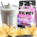 I&scaron;rūgų baltymai Real Pharm Whey Creamy 700g, vanilės skonio
