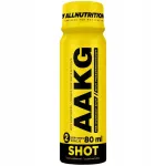 Maisto papildas ALLNUTRITION AAKG SHOT 80 ml, L-Citrulline, prie&scaron; treniruotę