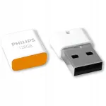 USB atmintinė Philips 128GB, Pico Edition, oranžinė