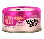 Drėgnas kačių maistas LUCKY LOU Extrafood su tuno filė sultinyje, 70 g