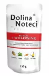 Drėgnas &scaron;unų maistas su jautiena DOLINA NOTECI PREMIUM 150g