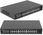Tinklo jungiklis 24 jungčių, PoE+, 1GB, 2 SFP, 19" rack, Cali, 360W, IP20