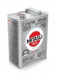 Variklinė alyva Mitasu Ultra PAO 5W-40, 4 x 1 l, MJ-211