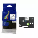 Termokembrikinis vamzdelis Brother HSe-241, 17,7 mm, 1,5 m, baltas su juodu užra&scaron;u