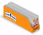 &Scaron;lapias ėdalas katėms Club 4 Paws su ver&scaron;iena, 24 x 85 g