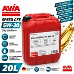 Variklio alyva AVIA Speed CFE 5W-30, 20 l, BMW, MB, VW